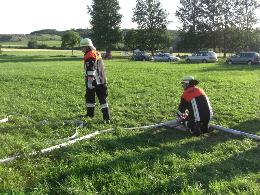 Gruppe Leistungsprüfung 2010 FFW Ansbach-Neuses e.V. Bild 4